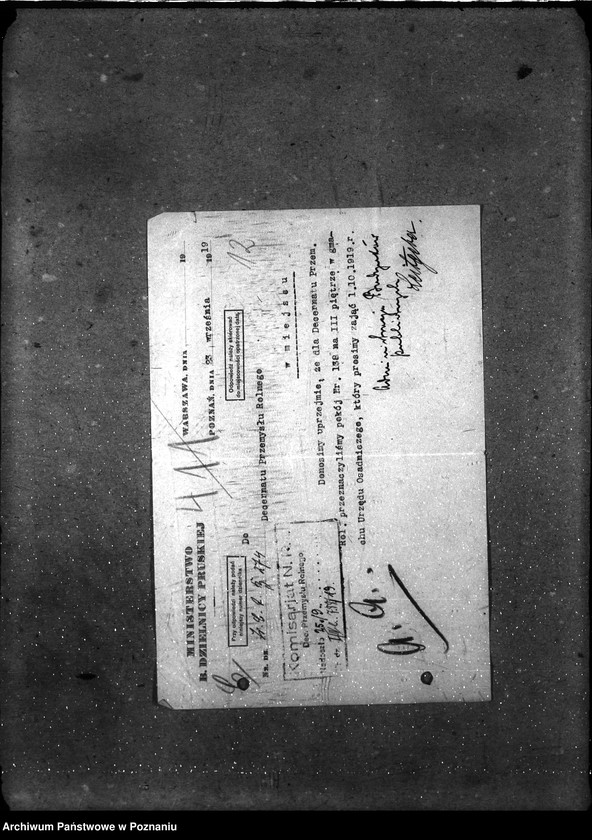 Obraz 17 z jednostki "Korespondencja Kom. Nacz. Rady Ludowej"