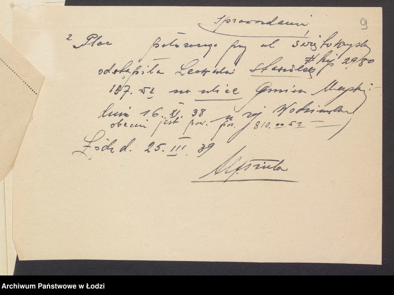 image.from.unit.number "Księga inwentarzowa nieruchomości m. Łodzi ul. Świętokrzyska"