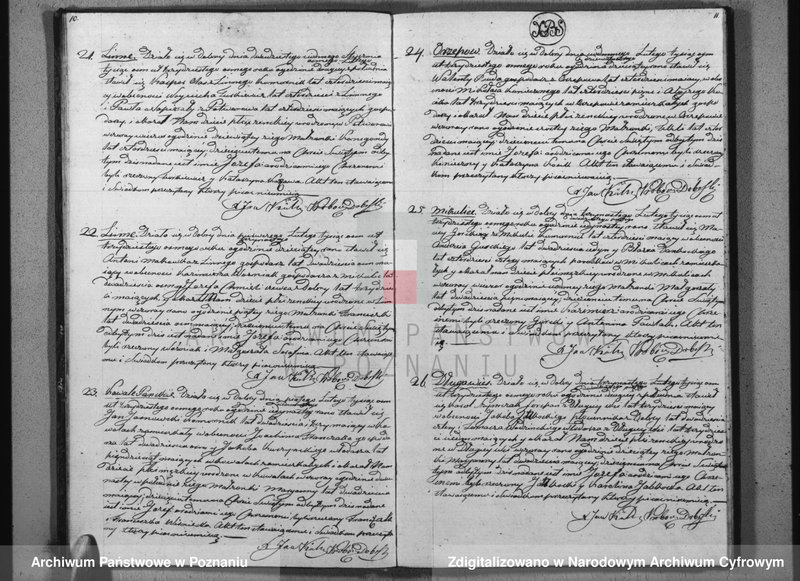 Obraz 7 z jednostki "Księga urodzeń, małżeństw i zgonów"