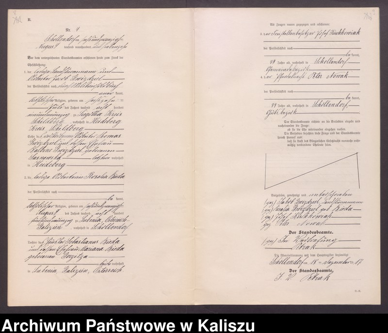 Obraz 8 z jednostki "[Księga małżeństw]"
