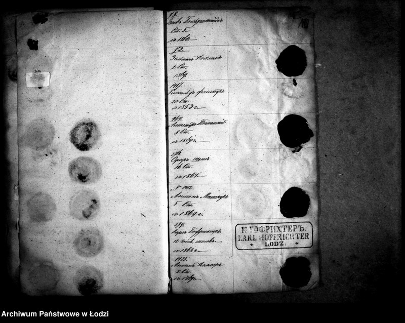 Obraz 14 z jednostki "Akta dotyczące znaków fabrycznych"