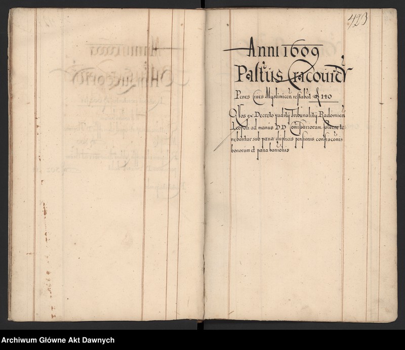 image.from.unit.number "Rachunki dotyczące rozmaitych dochodów publicznych oraz wydatki z lat 1598-1616 przedłożone na sejmie do zatwierdzenia."
