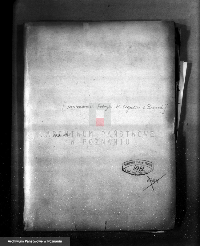 Obraz 4 z jednostki "/Kwestionariusz Fabryki H. Cegielskiego w Poznaniu/"
