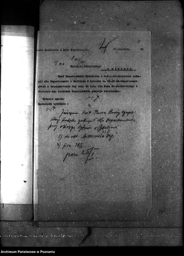 Obraz 11 z jednostki "Sprawy gospodarcze-ogólne biblioteka departamentu"