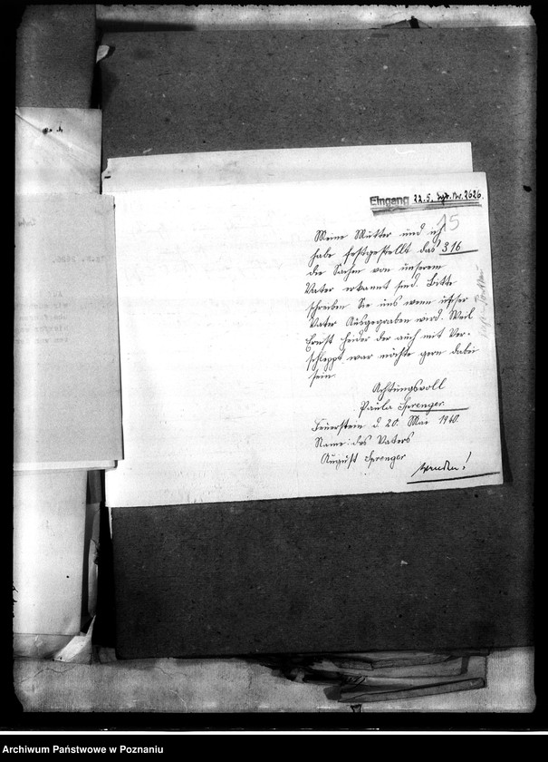 Obraz 19 z jednostki "Korespondencja w sprawie miejscowych Niemców, którzy zginęli w 1939 roku"