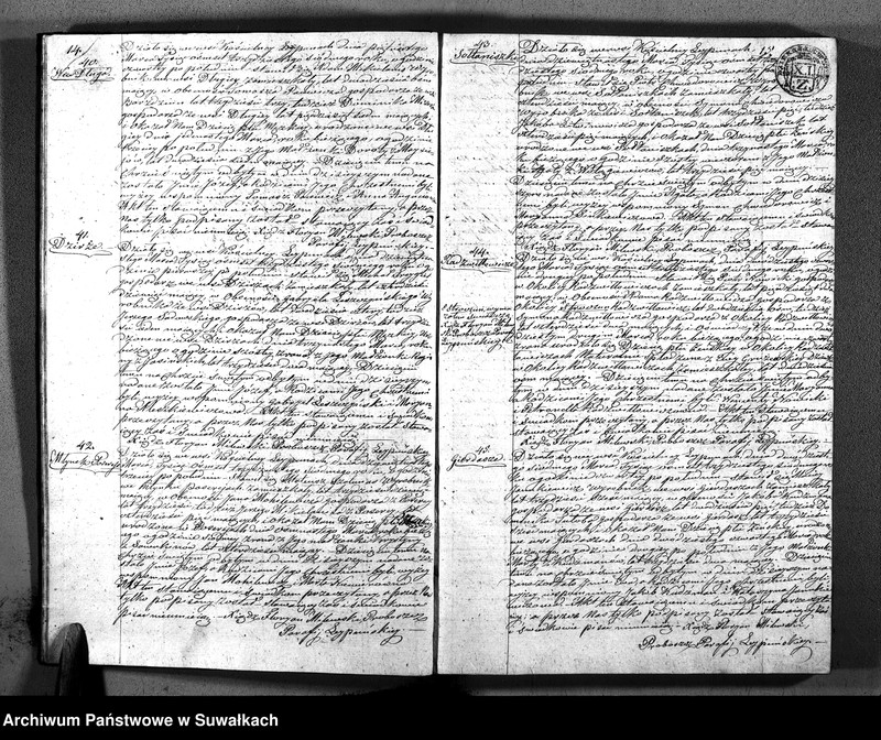 image.from.unit.number "Księga Duplikatu zawierająca w sobie Akta Urodzonych, Zaślubionych i Umarłych z Roku 1837 Parafij Leypuńskiey"