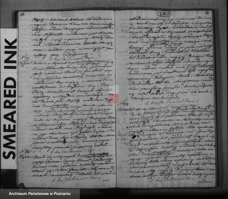 Obraz 13 z jednostki "Księga urodzeń, małżeństw i zgonu"