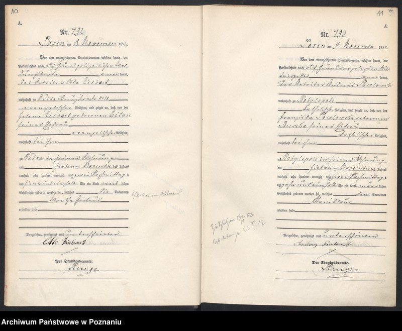 Obraz 8 z jednostki "Księga urodzeń t. II"