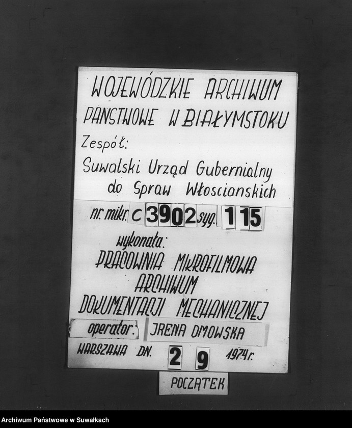 image.from.unit.number "Delo… Po selenîju Garšvine, gminy Chlebiški, Marîampolskago uezda, b. kazennoe"