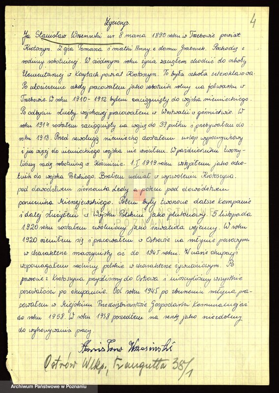 Obraz 15 z jednostki "Życiorysy powstańców wielkopolskich: W - tom Vlll /Wróblewski Wincenty - Wyzujek/."