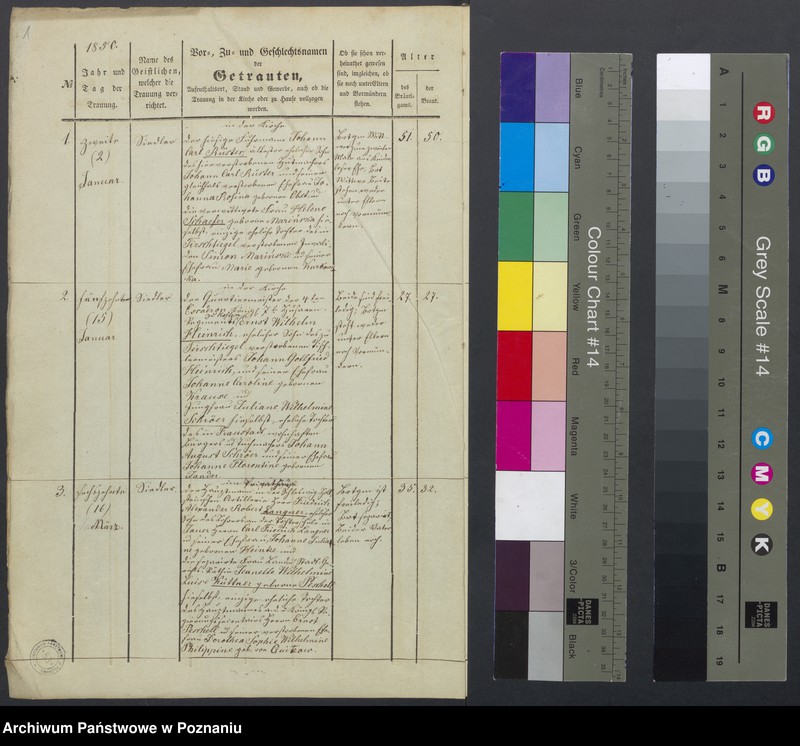 Obraz 3 z jednostki "Duplikat des Trauregisters"