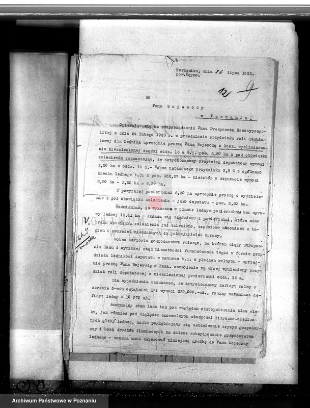 Obraz 16 z jednostki "Nadzór nad gospodarką w lasach majętności Torzeniec powiat kępiński"