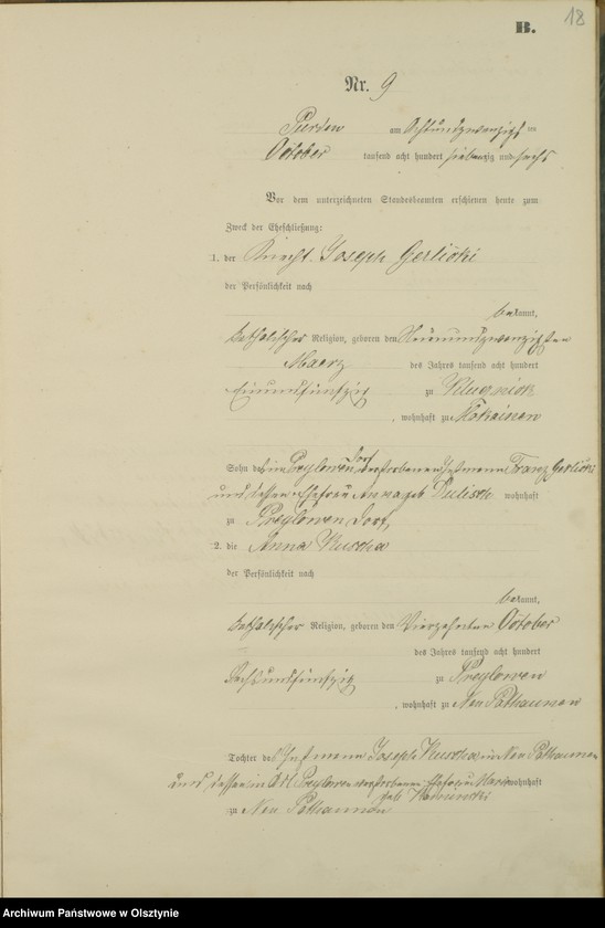 image.from.unit.number "Heiraths-Haupt-Register Nr 1 - 13"