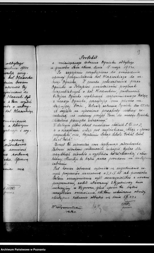 Obraz 13 z jednostki "Protokólarz zebrań Ogniska w Rogoźnie"