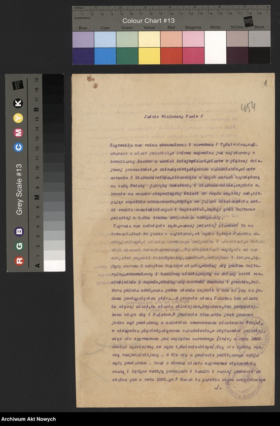 image.from.unit.number "Organizacje polskie w Tyśmienicy. Protest przeciw likwidacji siedziby sądu."