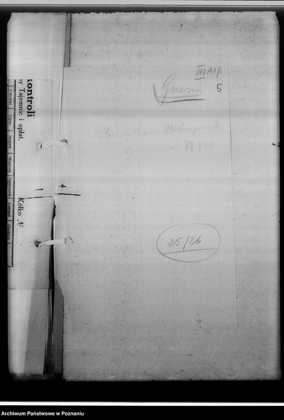 Obraz 9 z jednostki "Feststellung von Verlusten, Wiederherbeischaffung, Ersatzbeschaffung. Gnesen-Stadt [miasto Gniezno]"