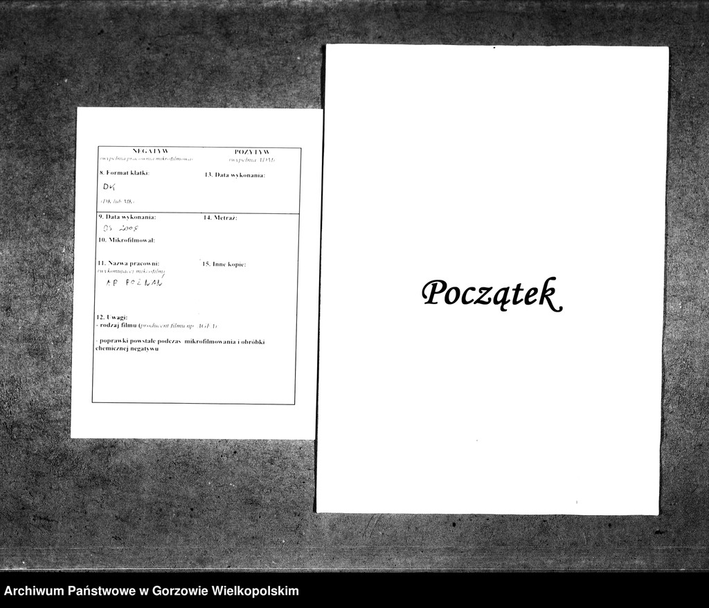 image.from.unit.number "Duplikate der Kirchenbücher von der Parochie Zanzhausen: Zanzhausen (Santoczno), Rohrbruch (Rybakowo), Lotzen (Łośno), Zanzthal (Zdroisko), Zanzhammer (Sącznik), Marienbrücke (Lubomin), Lübbesee, Lübbesee Mühle"