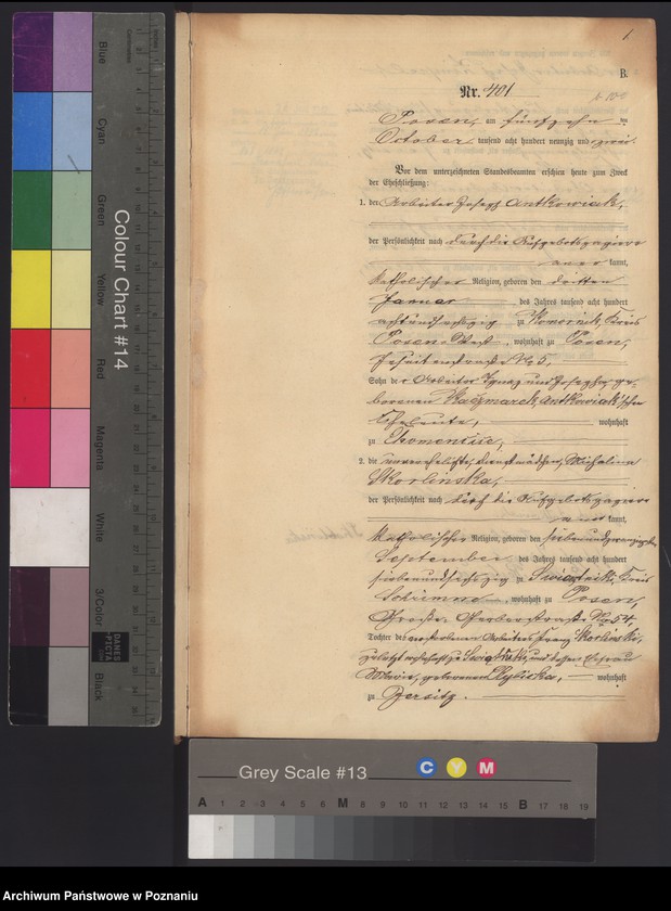 Obraz 4 z jednostki "Księga małżeństw t. III"