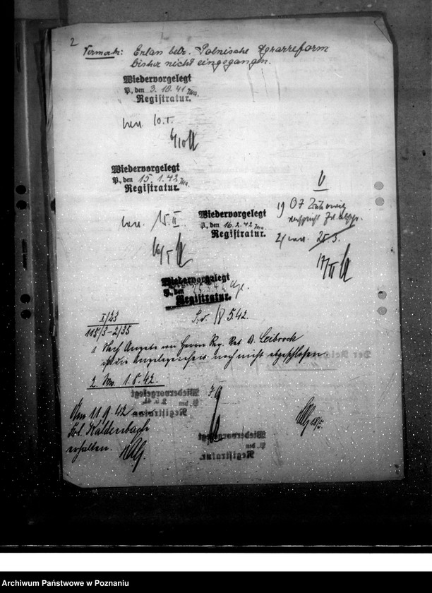 Obraz 6 z jednostki "Zarządzenie w sprawie skutków polskiej reformy rolnej"