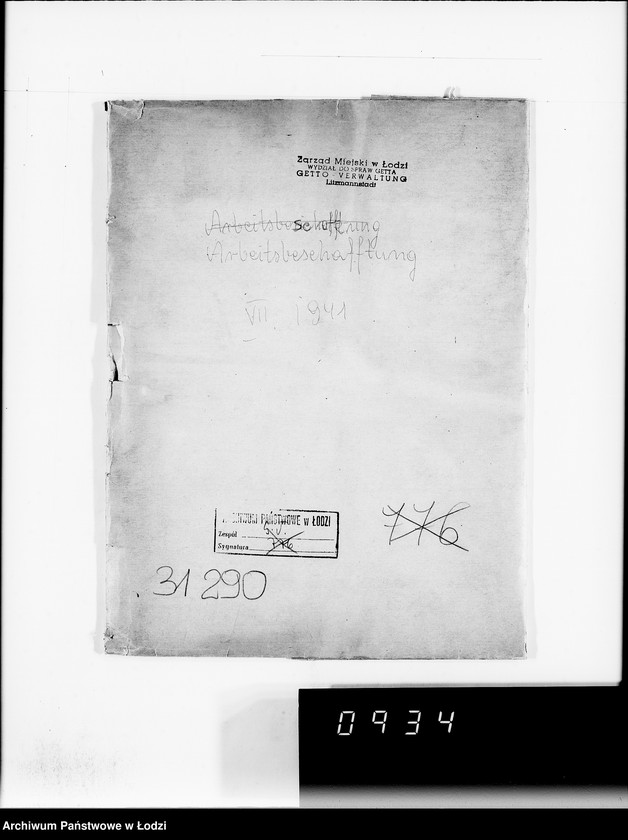 Obraz 3 z jednostki "Arbeitsbeschafftung"