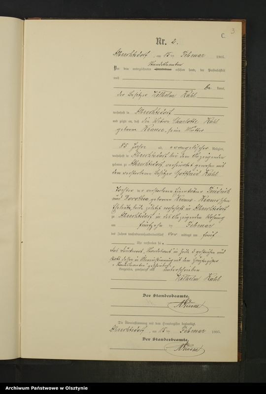 image.from.unit.number "Sterbe-Neben-Register Nr 1 - 25"