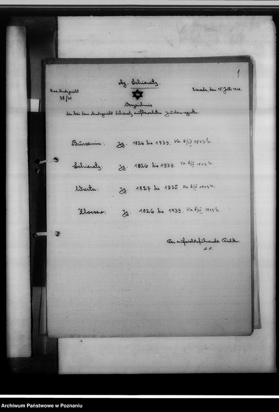 image.from.unit.number "Personenstandsregister von Schieratz [Sierzdz]"