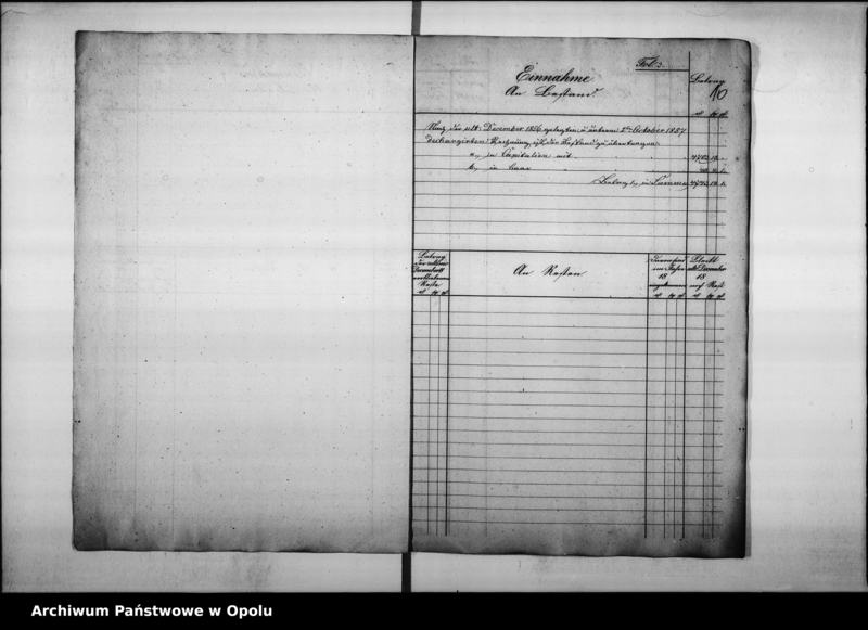 Obraz 14 z jednostki "Acta betreffend die Revision der Rechnungen der Domherr Franz Paulschen Schulstiftung und Ertheilung der Decharge für den Rendanten pro 1858 - 1862"