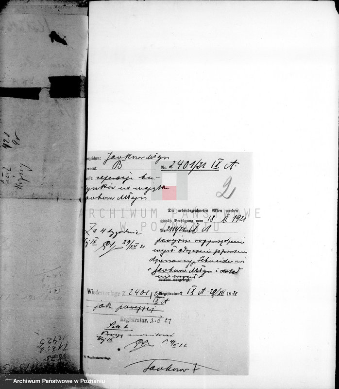 Obraz 6 z jednostki "Sprawy budowlane majątku państwowego Jankowo-Młyn"