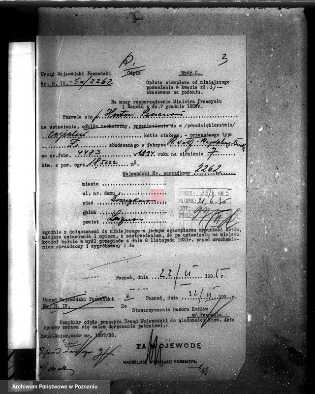 Obraz 8 z jednostki "Majętność Drzeczkowo, pow. leszczyński gospodarstwo rolne i cegielnia nr woj. 2262"