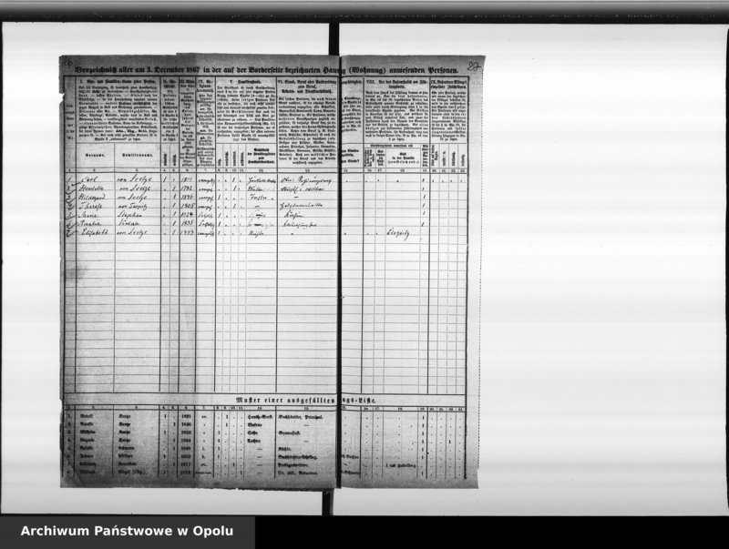 Obraz 18 z jednostki "Zählbezirk 9 [Spis ludności, 1867]"