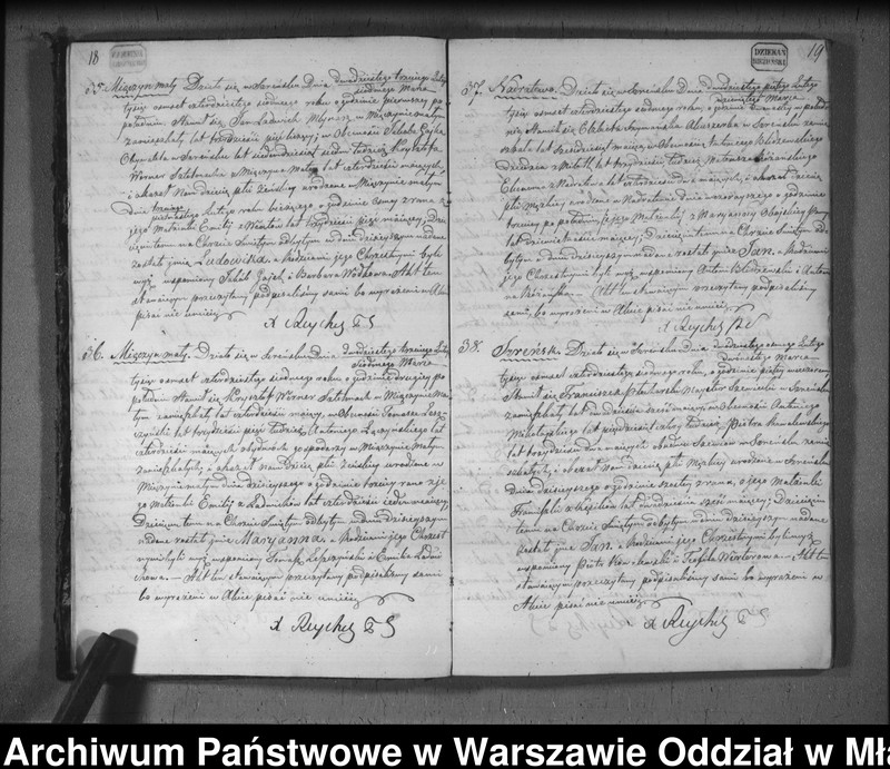 image.from.unit.number "Akta urodzeń, małżeństw i zgonów"