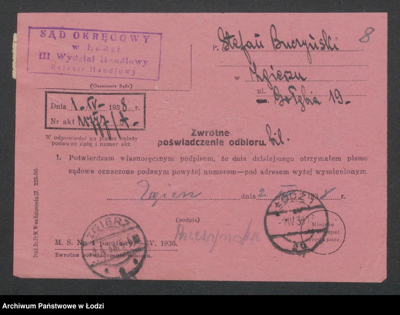 Obraz 10 z jednostki "Stefan Buczyński- drobna sprzedaż artykułów spożywczych w Zgierzu"