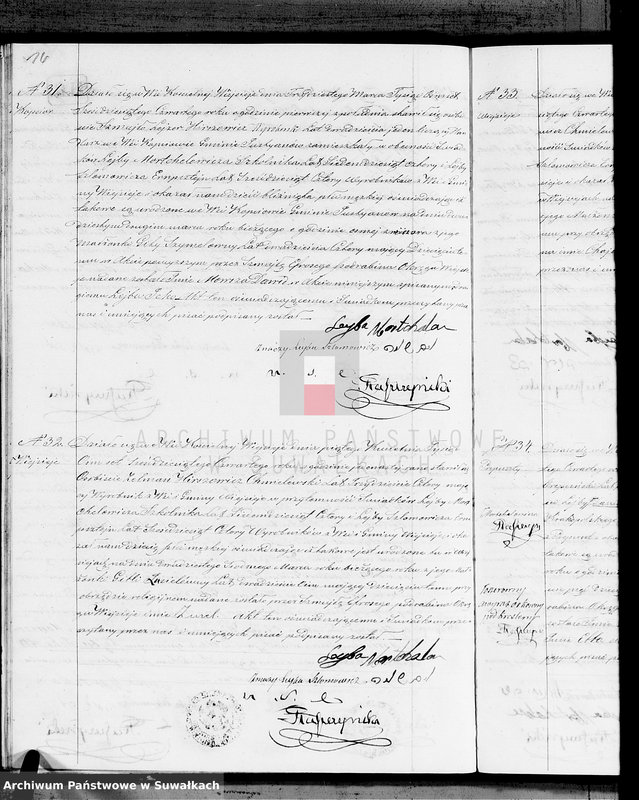 image.from.unit.number "Duplikat akt urodzonych, zaślubionych i zmarłych urzędnika Stanu Cywilnego wyznania mojżeszowego Okręgu Wiejsieje pro 1864"