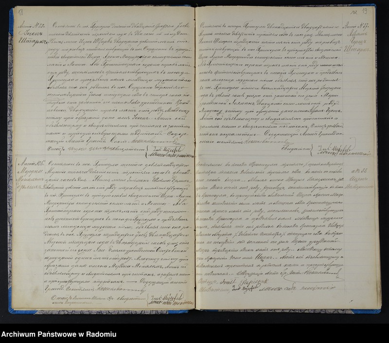 image.from.unit.number "[Duplikat akt urodzonych, zaślubionych i zmarłych Okręgu Bóżniczego Przysucha za 1903 r.]"