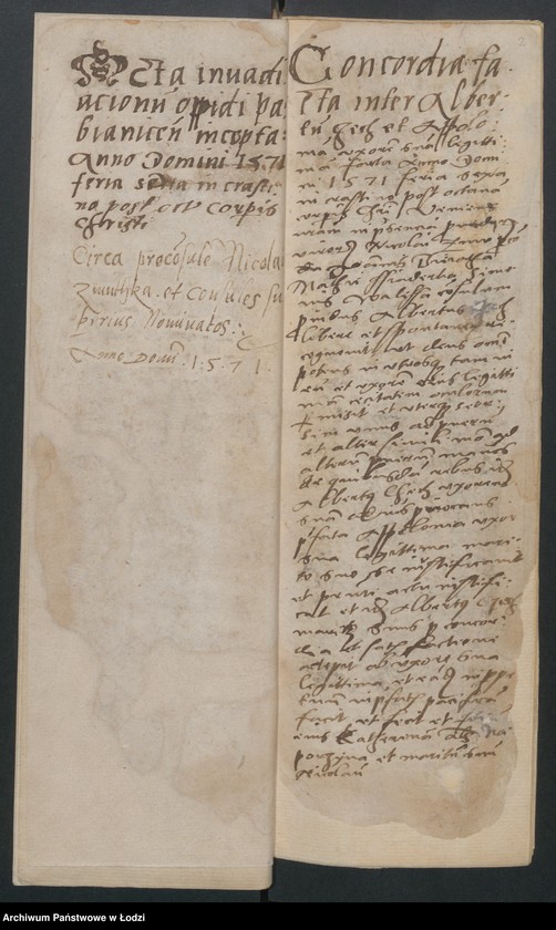 Obraz z jednostki "Księga ławniczo-radziecka miasta Pabianic"