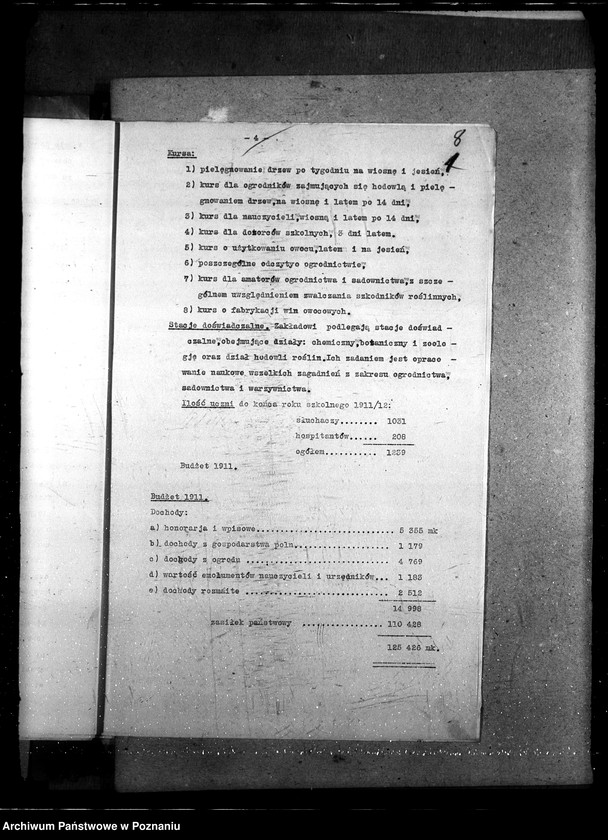 Obraz 12 z jednostki "Sprawy ogólno - administracyjne Szkoły Rolnicze"