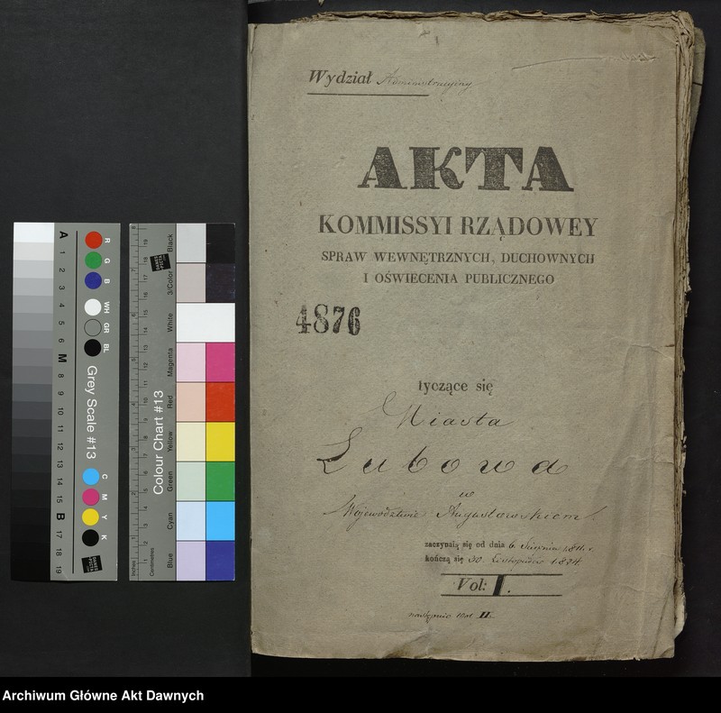 Obraz 2 z jednostki "Akta tyczące się miasta Lubowa, vol. I."