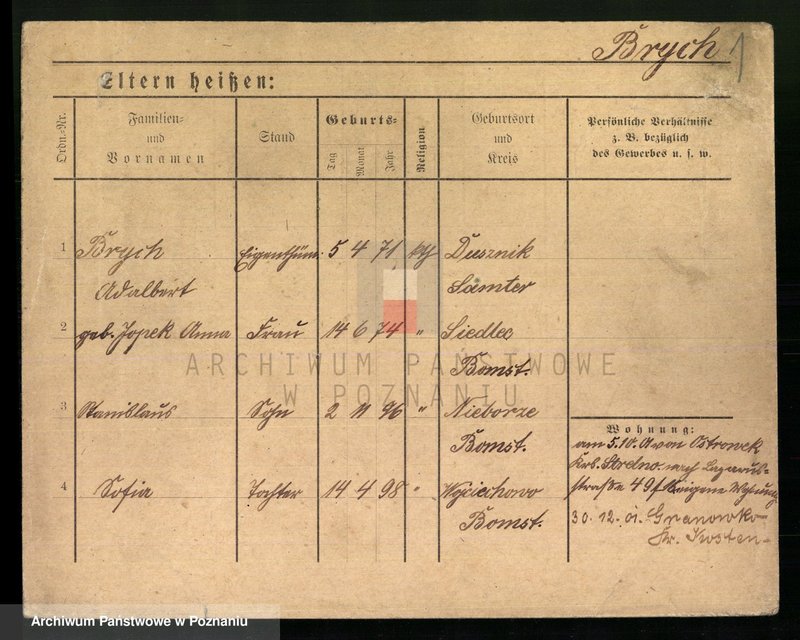 Obraz 3 z jednostki "Brych - Bryt"