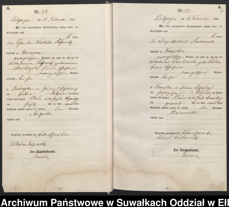 image.from.unit.number "Geburts-Haupt-Register des Königlichen Preussischen Standes-Amtes Belzonzen Kreis Johannisburg Sterbe-Haupt-Register des Königlichen Preussischen Standes-Amtes Belzonzen Kreis Johannisburg"