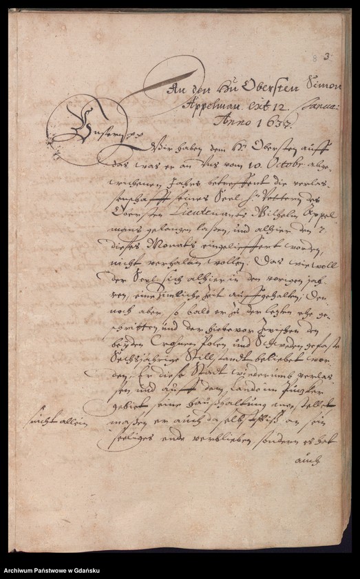 image.from.unit.number "Liber Missivarum Anni MDCXXXVII"