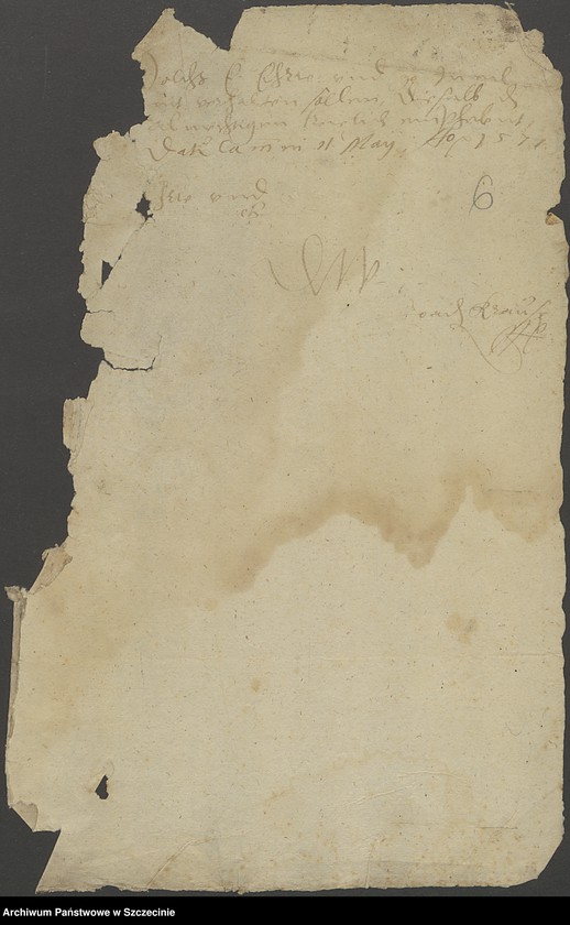 Obraz 8 z jednostki "Schreiben des Joachim Krause an den Dekan Jakob v[on] Kleist betr. Verschiedene Verwaltungssachen."