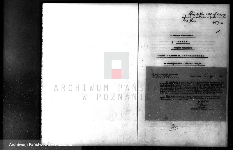 Obraz 5 z jednostki "Plan gospodarczy lasów Wydziału Wielichowo Teresy ks. Lubomirskiej na dziesięciolecie 1935/36-1944/45"