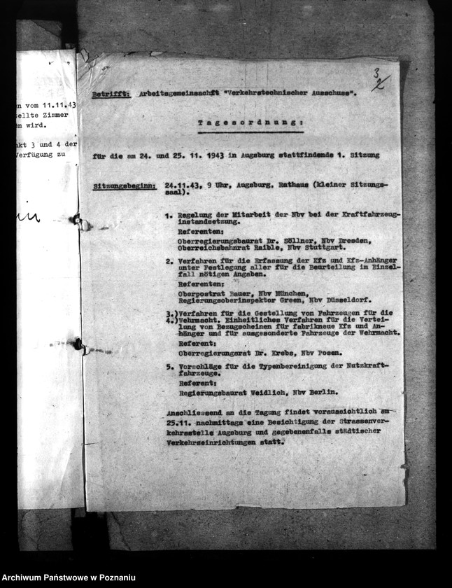 Obraz 7 z jednostki "Beschlagnahme - Anordung der Kraftfahrzeuge. Berichte über die Verkehrslage"