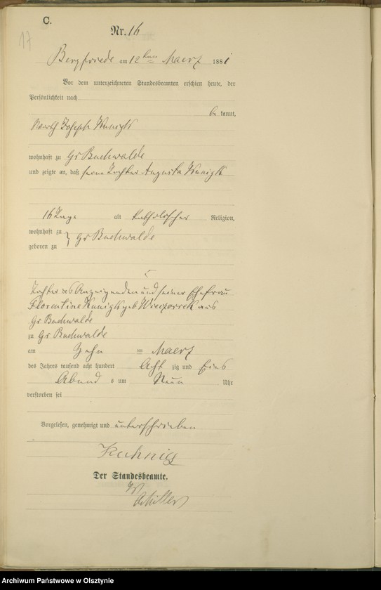 image.from.unit.number "Sterbe-Haupt-Register Nr 1 - 70"
