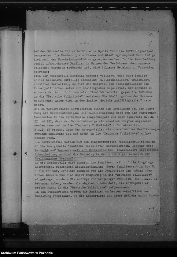 Obraz 11 z jednostki "Rassische Musterung von Angehörigen der Abteilungen III und IV."