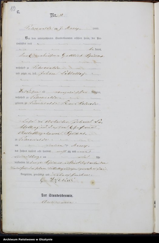 image.from.unit.number "Sterbe-Haupt-Register Nr 13 - 90"