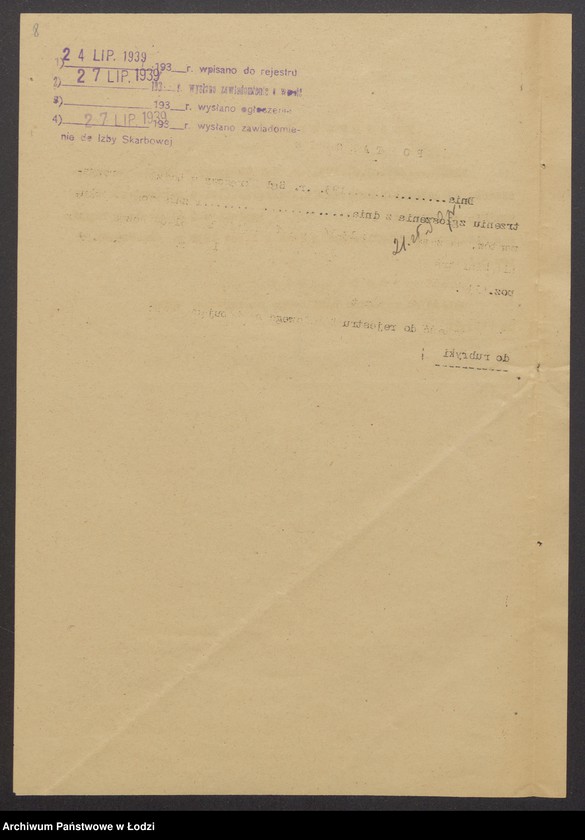 Obraz 10 z jednostki "Icek Brylant i Majer Horowicz – sprzedaż artykułów kolonialnych"