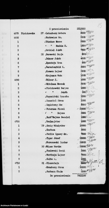 Obraz 18 z jednostki "Rejestr poborczy"