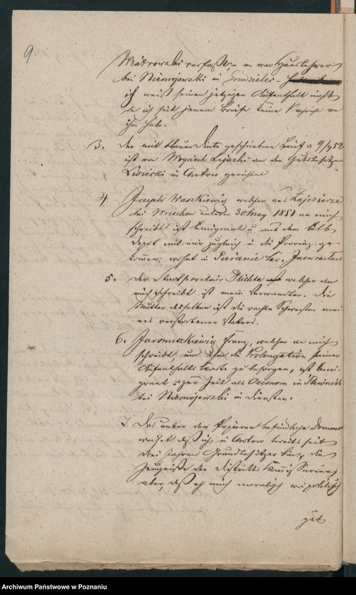 Obraz 17 z jednostki "A. betr. den polnischen Emigranten Adolf von Zalewski"