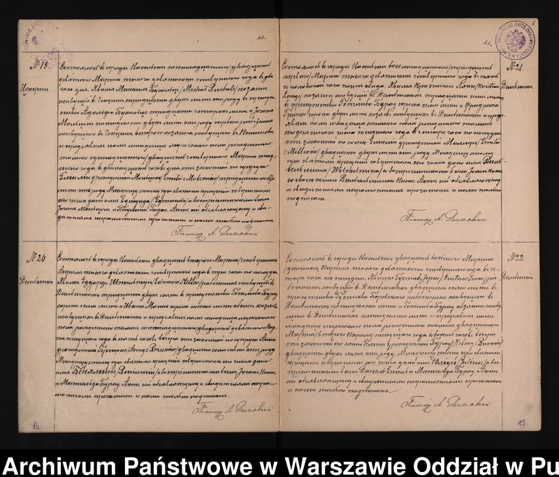 image.from.unit.number "Akta urodzeń, małżeństw i zgonów"